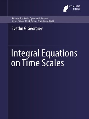 cover image of Integral Equations on Time Scales